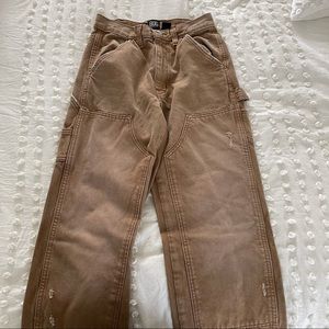 Urban Outfitters BDG Distressed Tan Carpenter Jean